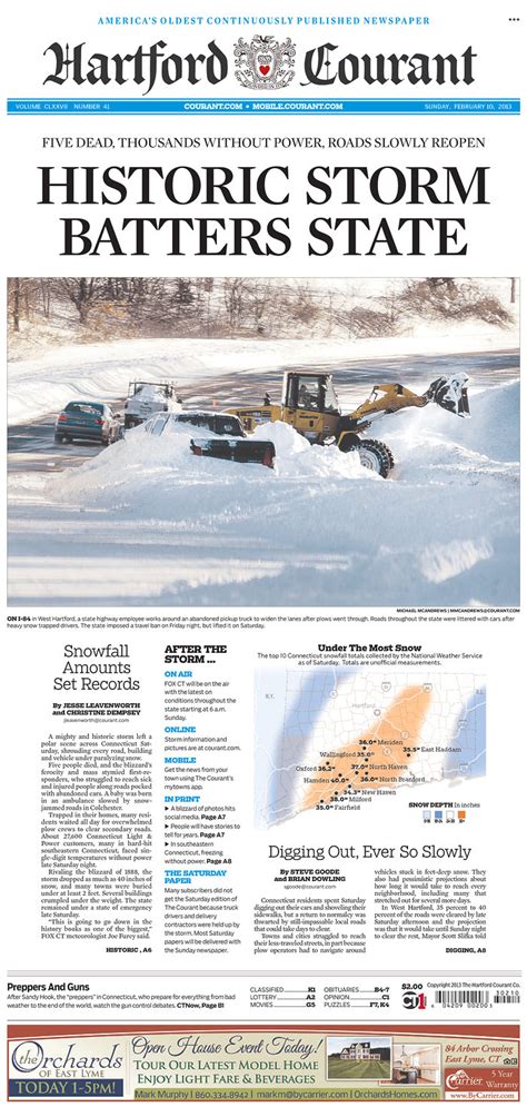 The hartford courant hartford connecticut - Hartford Courant Evening Edition - Tue Mar 19th 2024 - 12pm Edition. Hartford Courant Evening Edition - Thu Mar 14th 2024 - 12pm Edition ...